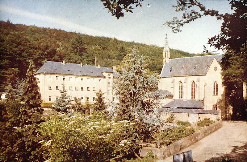 Ansicht von Kloster und Kirche
