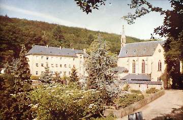 Ansicht von Kloster und Kirche